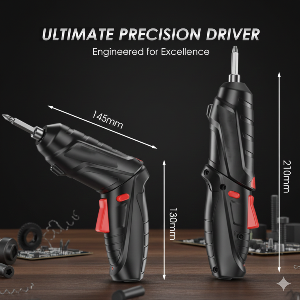 Multifunctional And Powerful Electric Screwdriver