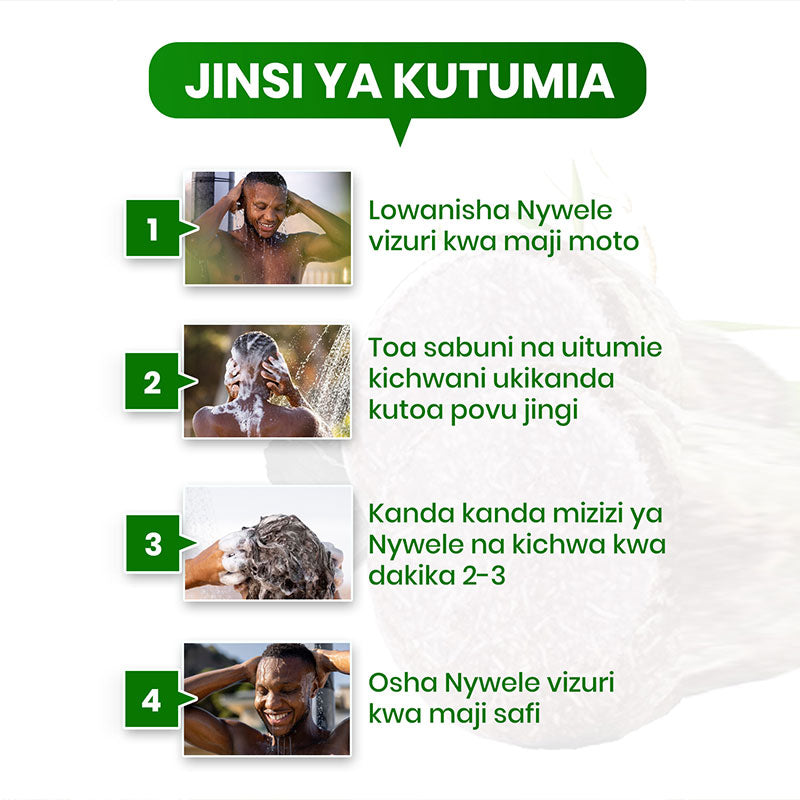 Hair Shampoo Soap - 100% Natural