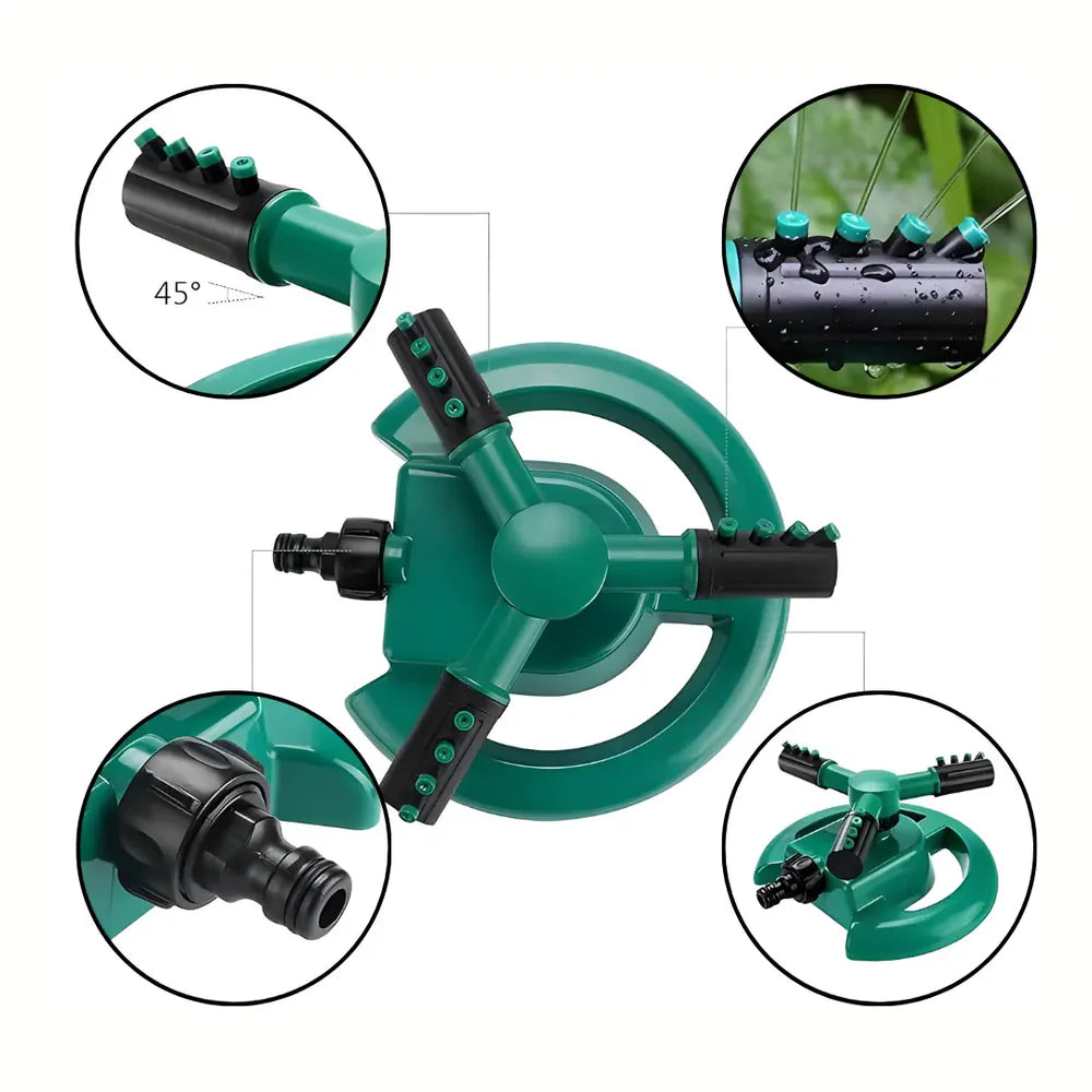 360° Rotation Multi-Purpose Sprinkler