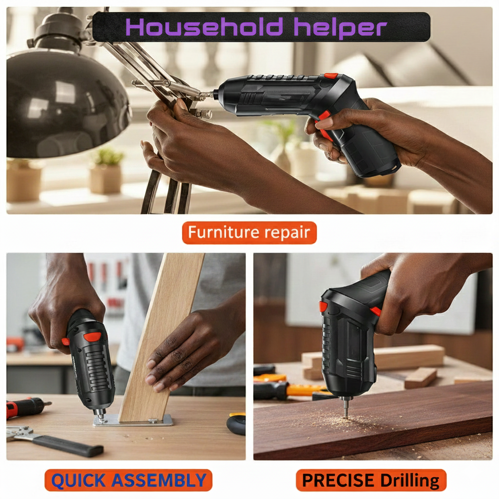 Multifunctional And Powerful Electric Screwdriver