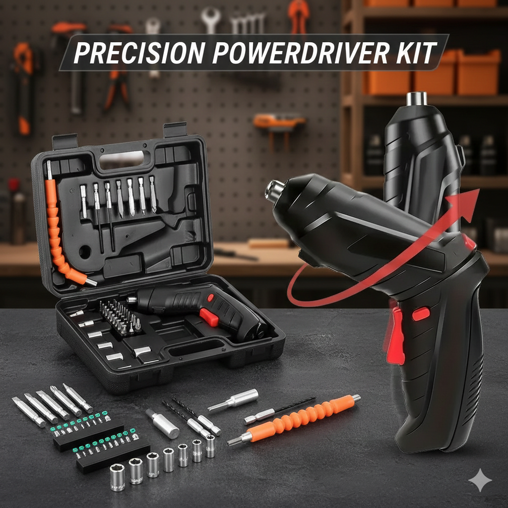 Multifunctional And Powerful Electric Screwdriver