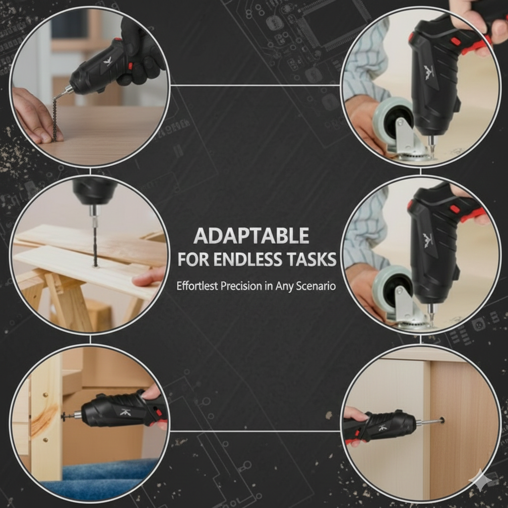 Multifunctional And Powerful Electric Screwdriver